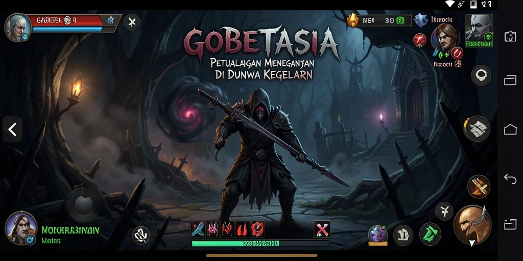 Gameplay GOBETASIA yang menegangkan dan penuh kengerian.