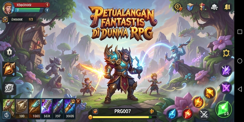 Tampilan gameplay PRG007 yang memukau dan penuh aksi.